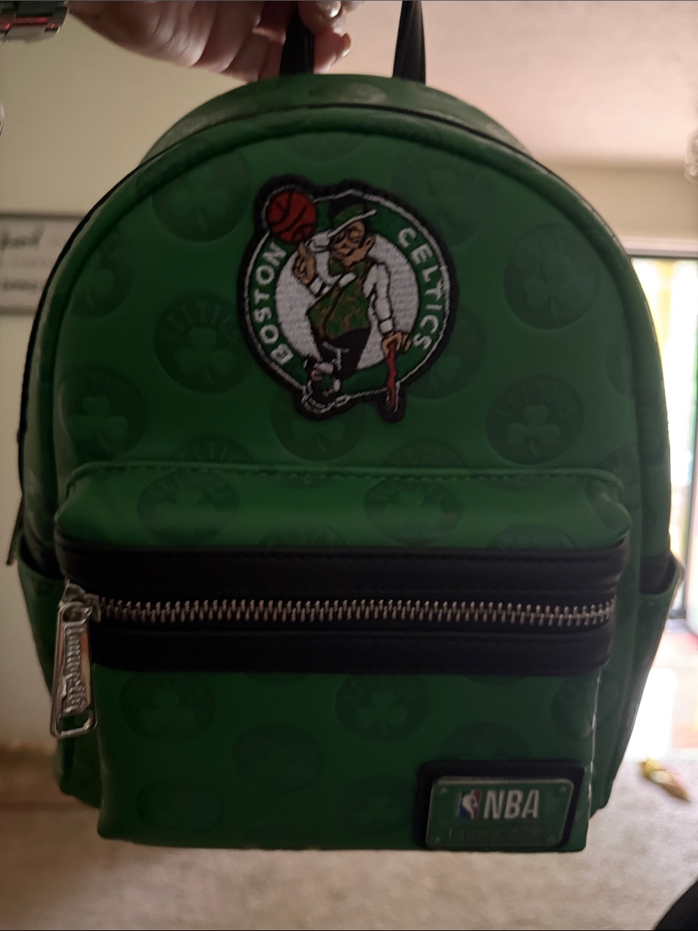 Brand NWT Boston Celtics Loungefly mini backpack